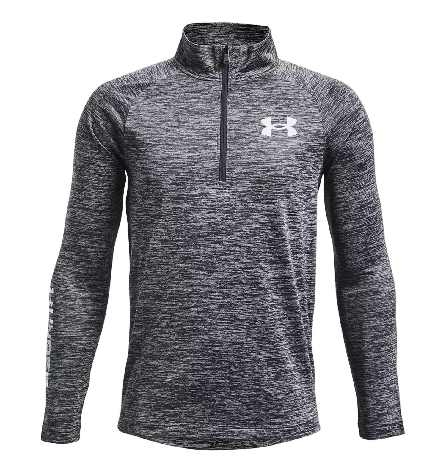 Boys' Tech Big Logo Half Zip Top