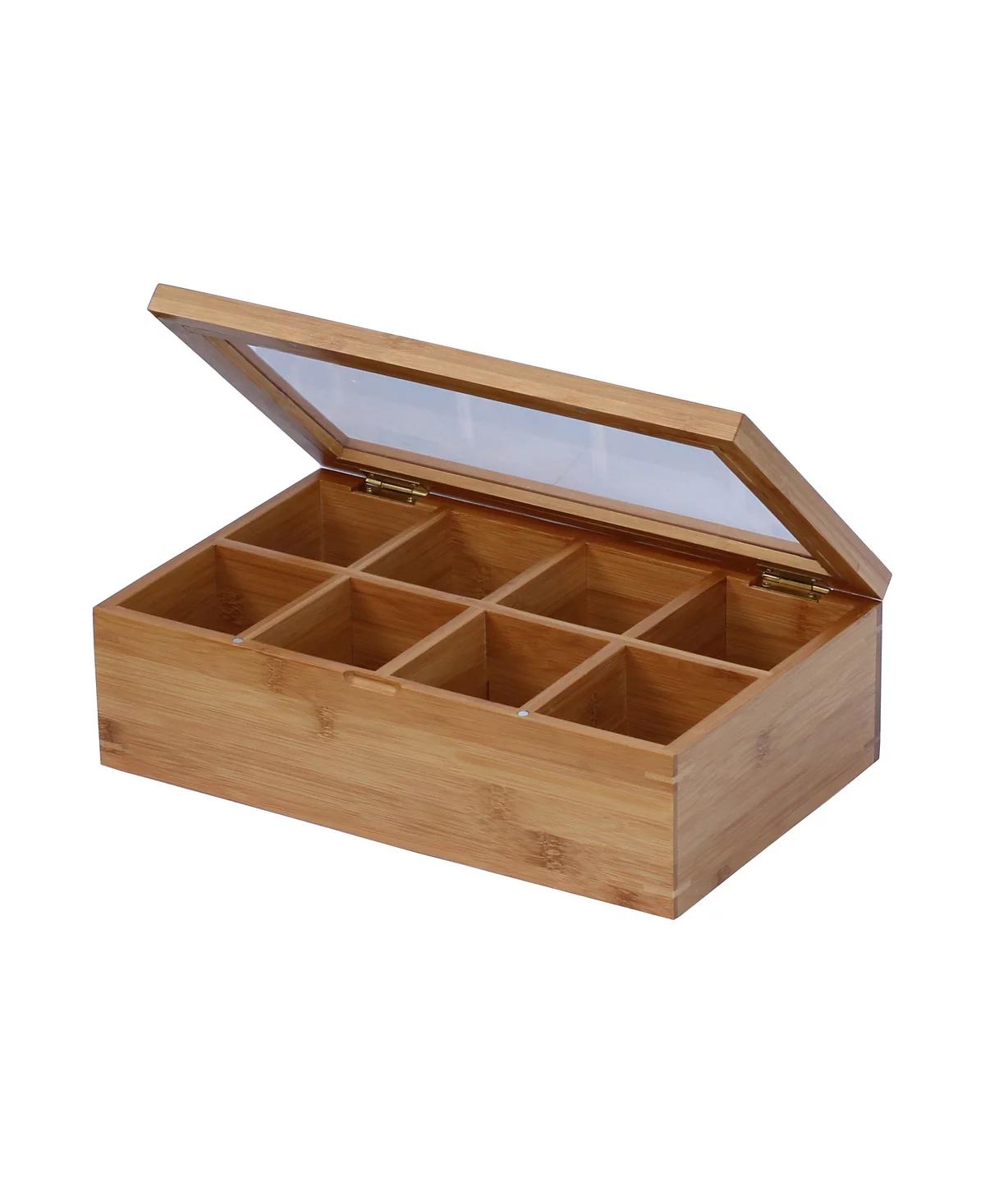 Oceanstar Bamboo Tea Box