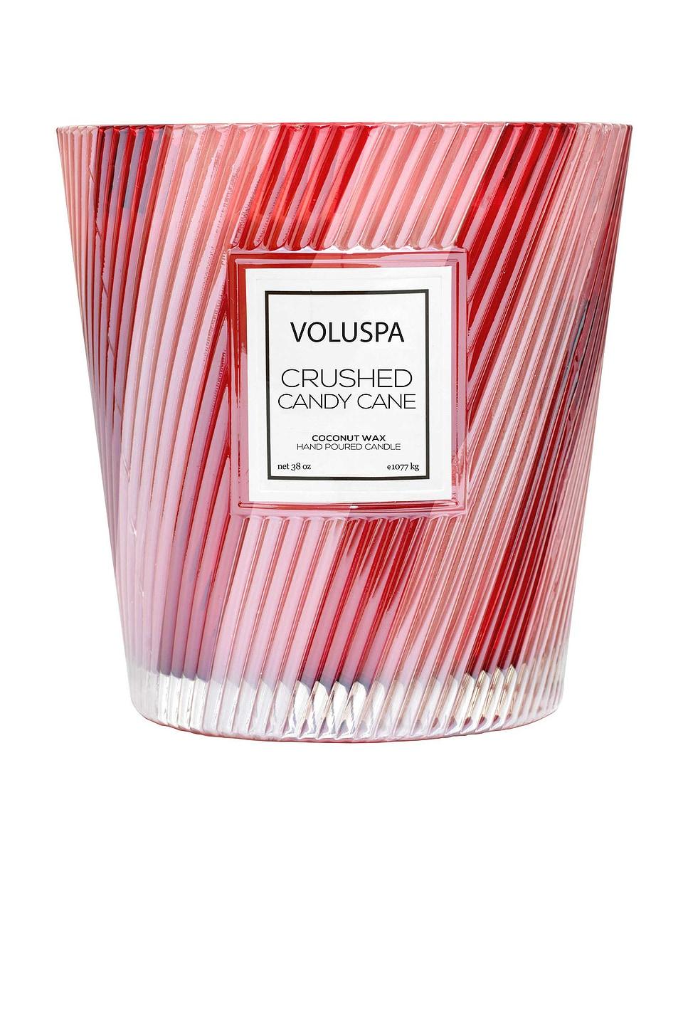 Crushed Candy Cane 3 Wick Hearth Candle
